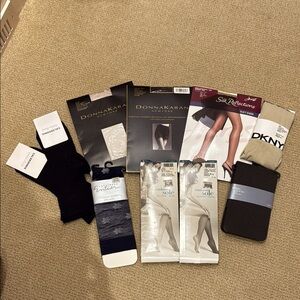 Black Hosiery Accessories Fashionable Comfort